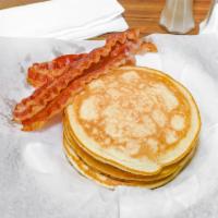 Pancakes with Bacon  · 2 pieces. 