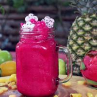 Pink Dragon · Dragon Fruit, Green Apple, Pineapple, Organic Sweet Coconut Water