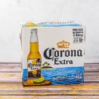 Corona, 12 Pack 12 oz. Bottle Beer  · 4.5% alcohol by volume. Must be 21 to purchase.