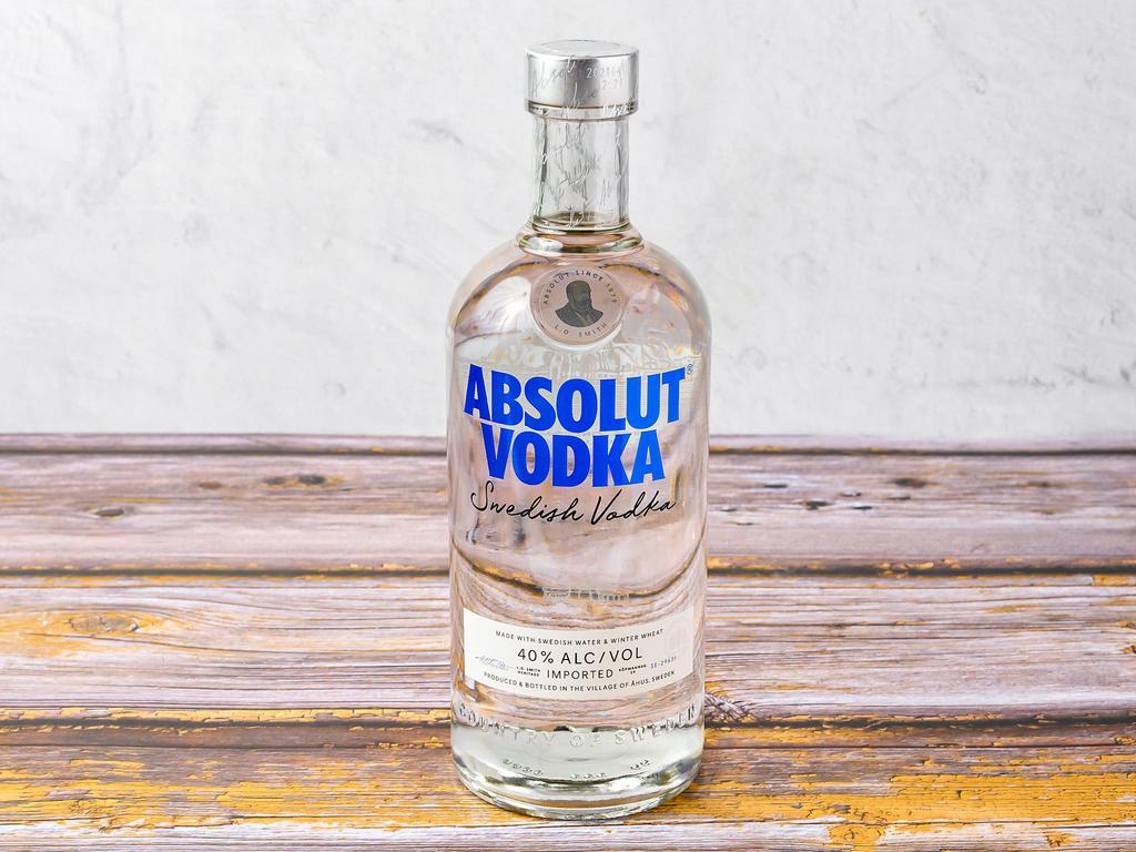 Absolut, 1.75 Liter Vodka · 40.0% alcohol by volume. Must be 21 to purchase.