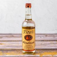 1 Liter 1 Liter Tito's Vodka  · 40.0% ABV. Must be 21 to purchase.