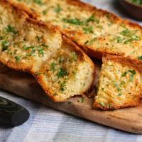Garlic bread · House made garlic bread.