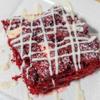 Red Velvet Bread Pudding  · Topped with a scoop of vanilla ice cream. Special. 