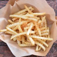 Fries · Crispy crinkle cut fries
