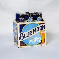 6 Pack of Bottled Blue Moon Beer  · Must be 21 to purchase. 12oz. 5.4% ABV. 