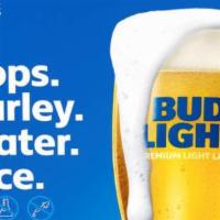 Budlight Beer · Must be 21 to purchase.