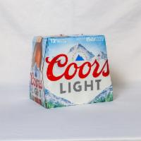 12 Pack of Bottled Coors Light Beer  · Must be 21 to purchase. 12 oz. 4.2% ABV. 