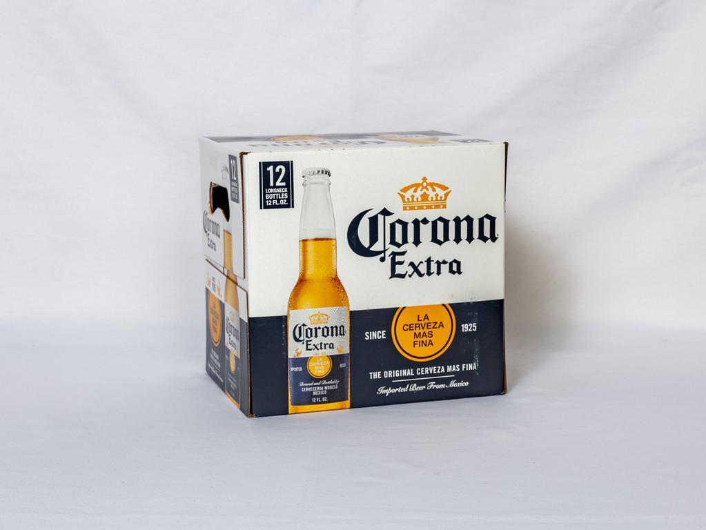 12 Pack of Bottled Corona Beer  · Must be 21 to purchase. 12 oz. 4.5% ABV. 