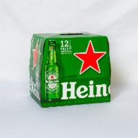 12 Pack of Bottled Heineken Beer  · Must be 21 to purchase. 12 oz. 5.0% ABV. 