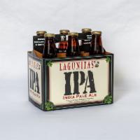 6 Pack of Bottled Lagunitas IPA Beer  · Must be 21 to purchase. 12 oz. 6.2% ABV.