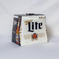 12 Pack of Bottled Miller Light Beer  · Must be 21 to purchase. 12 oz. 4.2% ABV.