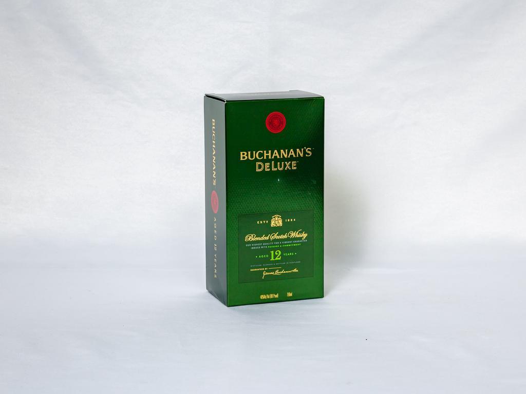 750 ml. Buchanan's Deluxe 12 Year Whiskey  · Must be 21 to purchase. 40.0% ABV. 