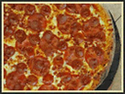 Triple Pepperoni Smackdown Pizza · 3 unique styles of pepperoni. Layered between melted mozzarella cheese, topped with Parmesan cheese and blended together for the ultimate pepperoni lovers smackdown.
