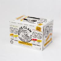 12 Pack of. 12 oz. Canned White Claw Varity Pack Hard Selzter · 5.0% abv. Must be 21 to purchase. 