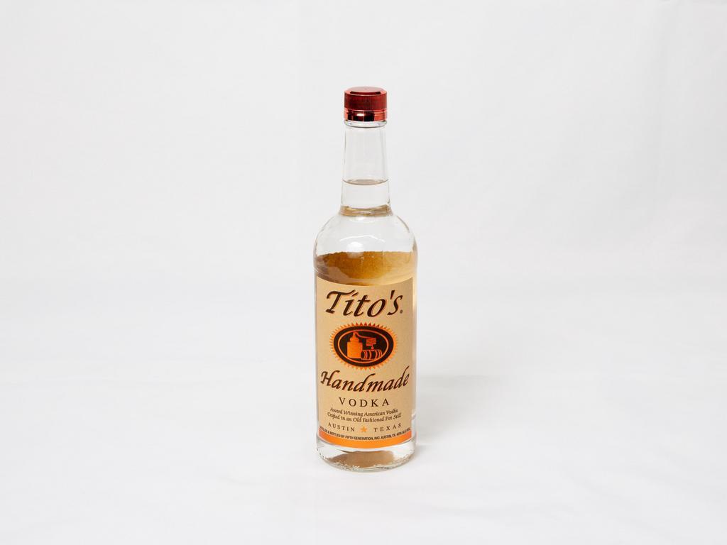 Tito's Vodka · Must be 21 to purchase. 40.0% abv.