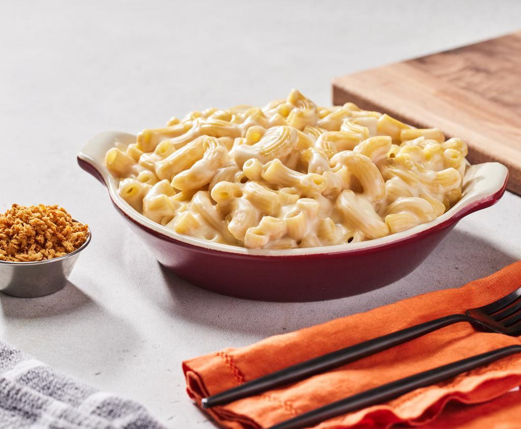 Gilroy Garlic Mac (V) by Homeroom ·  By Homeroom. Our most popular mac! Creamy gouda, salty Italian pecorino cheese and just the right amount of garlic. Contains gluten and dairy. We cannot make substitutions.