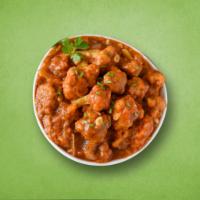 Veggie Cauli Manchurian · Fried cauliflower florets sauteed with onions, ginger, garlic, bell pepper and tossed in a s...