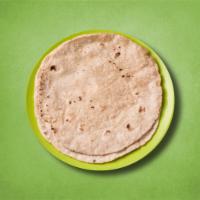 White Wheat Flat Bread · Whole wheat flat bread baked to perfection in an Indian clay oven