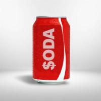Soda · Pick from our selection of soda cans.