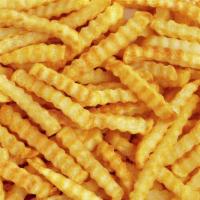 FRENCH FRIES · Our signature crinkly cut fries are golden on the outside and crisped to perfection.