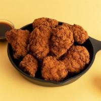 Gojuchang Boneless Wings · Hand breaded and battered, our boneless chicken wings tossed in our Korean Gojuchang that br...