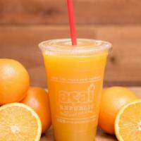 The Orange Juice · Fresh squeezed orange juice