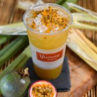 Mía Chanh Dây · Sugarcane and passion fruit.