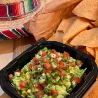 Guacamole, Traditional · Chef's guacamole with our pico de gallo (instead of punchy onions, we use refreshing diced c...