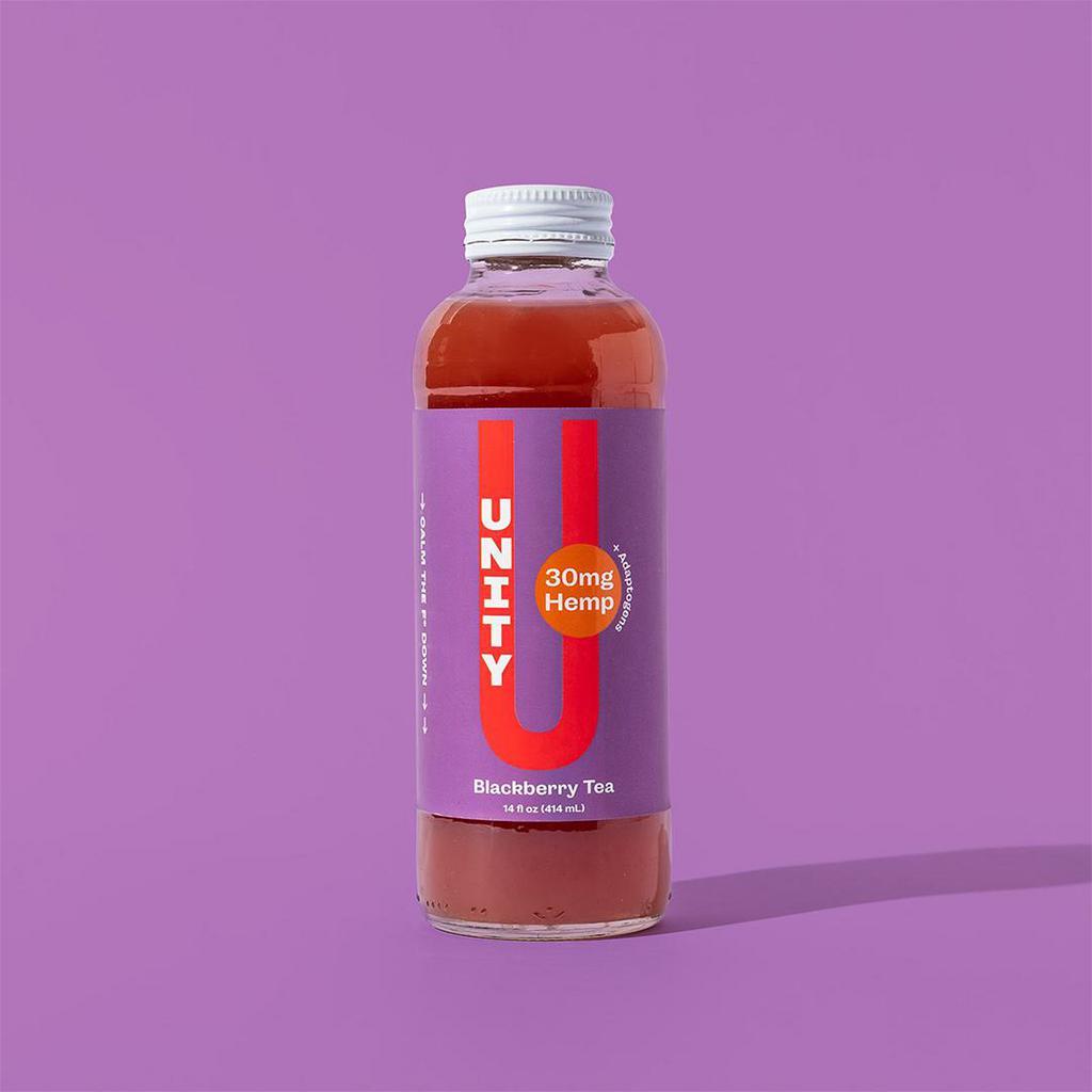 Blackberry Tea · UNITY’s light and refreshing wellness beverages are infused with CBD, and other super-healthy, plant-based nutrients to help improve physical and emotional well-being and help you unwind. 