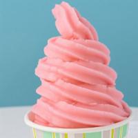 Strawberry FroYo · Non-fat frozen yogurt. Milk.
