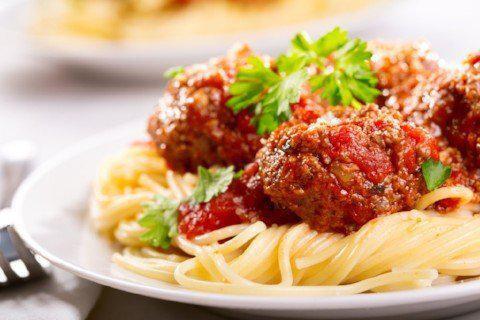 Spaghetti and Meatballs · Spaghetti noodles, marinara, and meatballs.