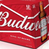 Budweiser, 6 Pack 12 oz. Can Beer  · Must be 21 to purchase.