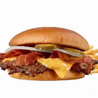 Bacon 'n Cheese Steakburger 'n Fries · One hot-off-the-grill Steakburger™ with American cheese and ultra premium hardwood-smoked ba...
