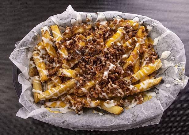 Loaded Fries* · Bacon, Ranch, Whiz on top of a basket of our Philly fresh fries, fried to perfection.