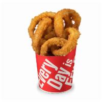 Onion Rings · Hot, crisp and tasty! DQ® golden onion rings are a great addition to any order!