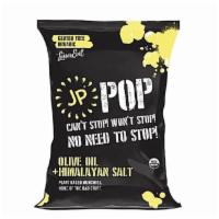 JP POP Olive Oil Popcorn (0.88 oz) · Popcorn, Olive Oil, Himalayan Salt