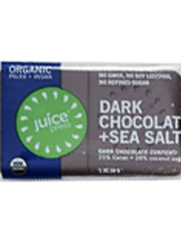 JP Dark Chocolate + Sea Salt (1 oz)  · 72% Dark Chocolate. Cacao, Cacao Butter, Coconut Sugar, Himalayan Sea Salt