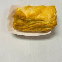 Paneer Puff · Baked pastry stuffed with spiced paneer ( cottage cheese)