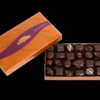 Dark Assorted Chocolates Gift Box · For the true chocolate connoisseur, a selection of butter creams, nut clusters and caramels,...