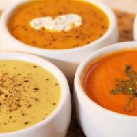 Zuppa del Giorno · Call restaurant for the daily soup selection.