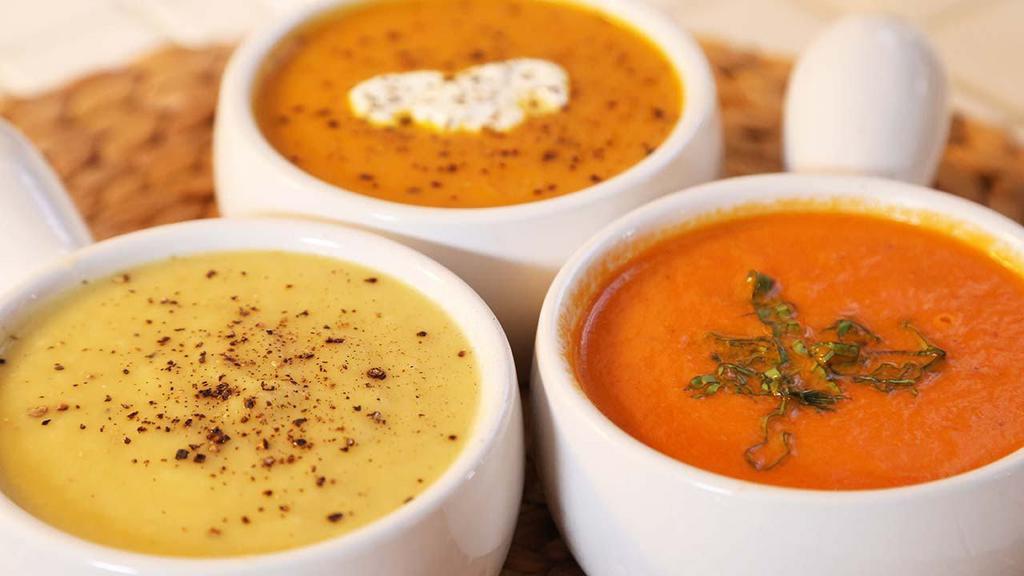 Zuppa del Giorno · Call restaurant for the daily soup selection.