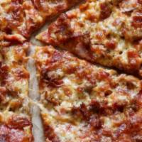 Meat Lovers Pizza · Pepperoni, Meatballs, Prosciutto, Italian Sausage 