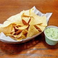 Guacamole and Chips · 4 oz.