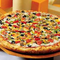 Munchies Special Pizza · Beef pepperoni, spicy Italian sausage, black olive, fresh mushrooms, fresh-sliced onions and...