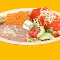 Enchilada Burrito Plate · 