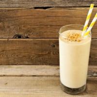Choco Nana Smoothie · Fresh smoothie made with banana, protein, almond milk, and peanut butter.