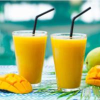 Mango Smoothie · Fresh smoothie made with mangos.