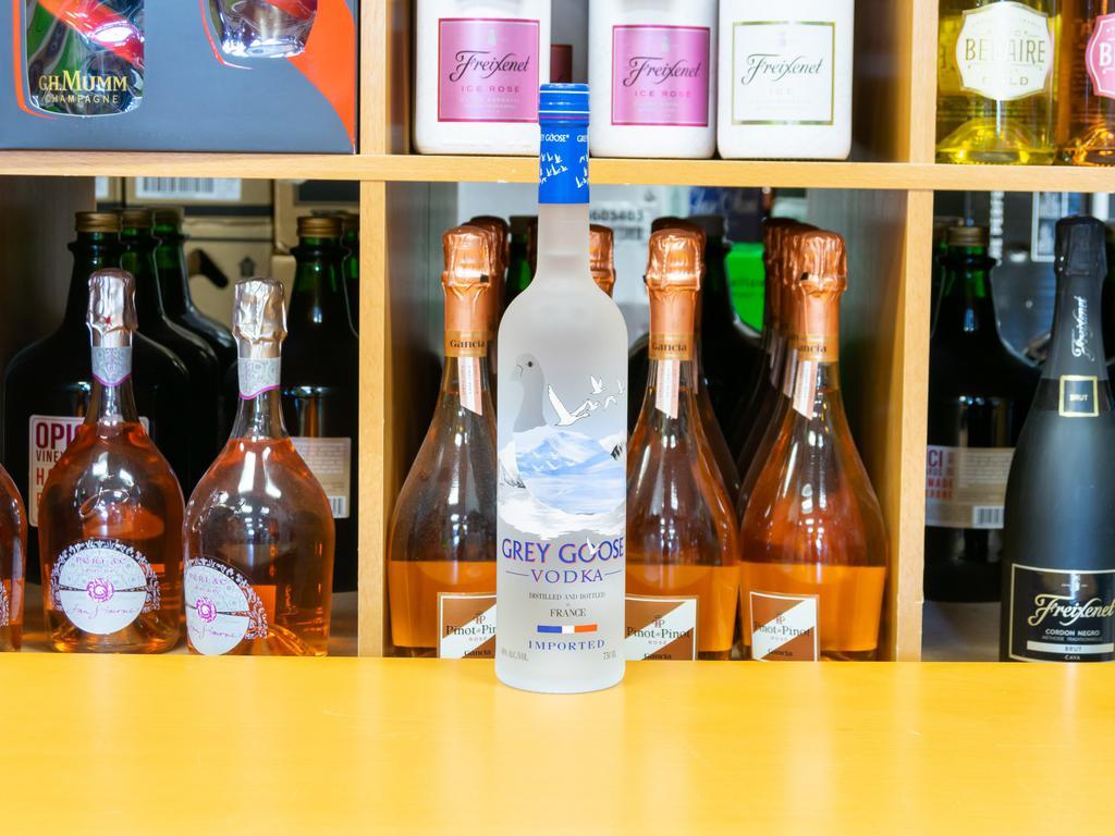 Grey Goose, 750 ml. Vodka · 40.0% ABV. Must be 21 to purchase.