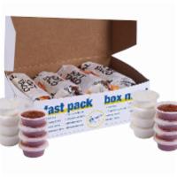 Crisp Meat Burritos Fast Pack · Eight Crisp Meat Burritos with eight sides of Amigos Famous Ranch and eight sides of homemad...