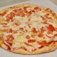 Tomatoes and Onions Pizza · 